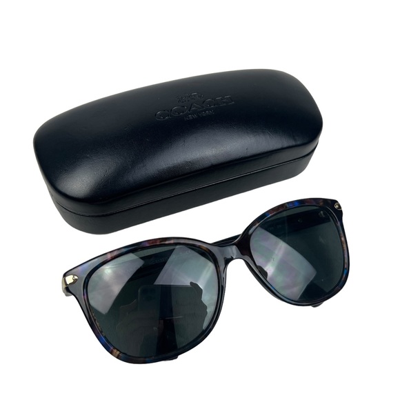 Coach HC8132 Women's Sunglasses Frames 57/17 135 Confetti Purple Frames Only - Picture 10 of 10